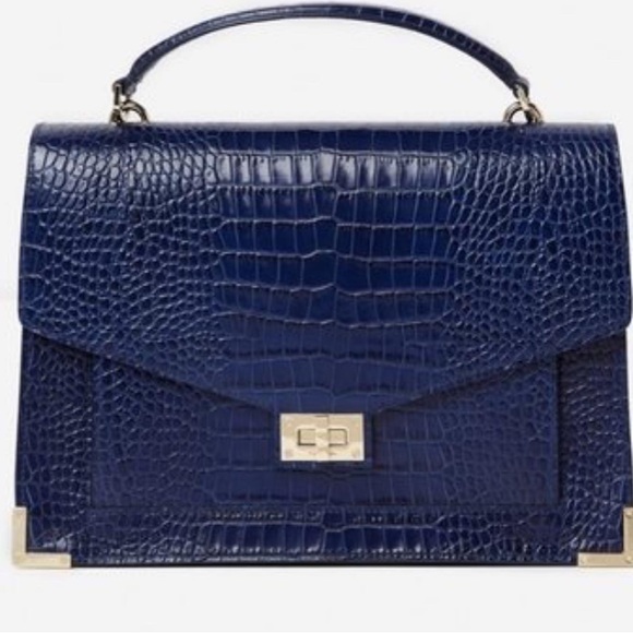 The Kooples MAXI Crocodile-effect Emily Bag - Picture 9 of 16